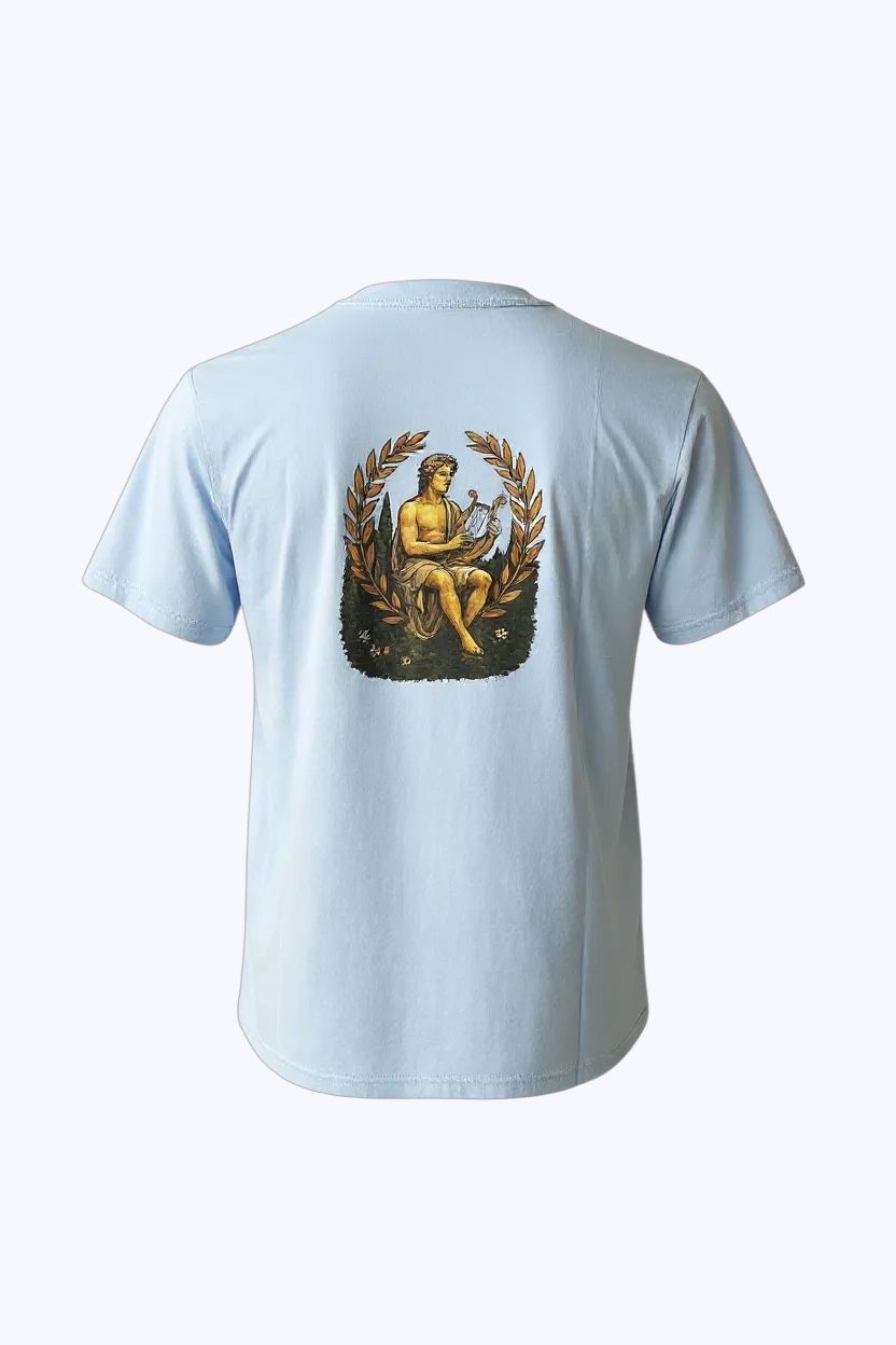 Camiseta Orfeo - Azul cielo