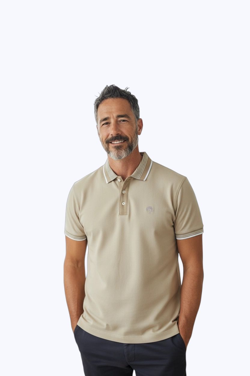 Polo Helénico - Beige